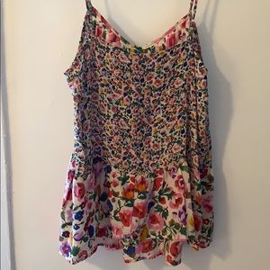 Madewell Tops - madewell silk floral tank top Madewell Tops - madewell silk floral tank top